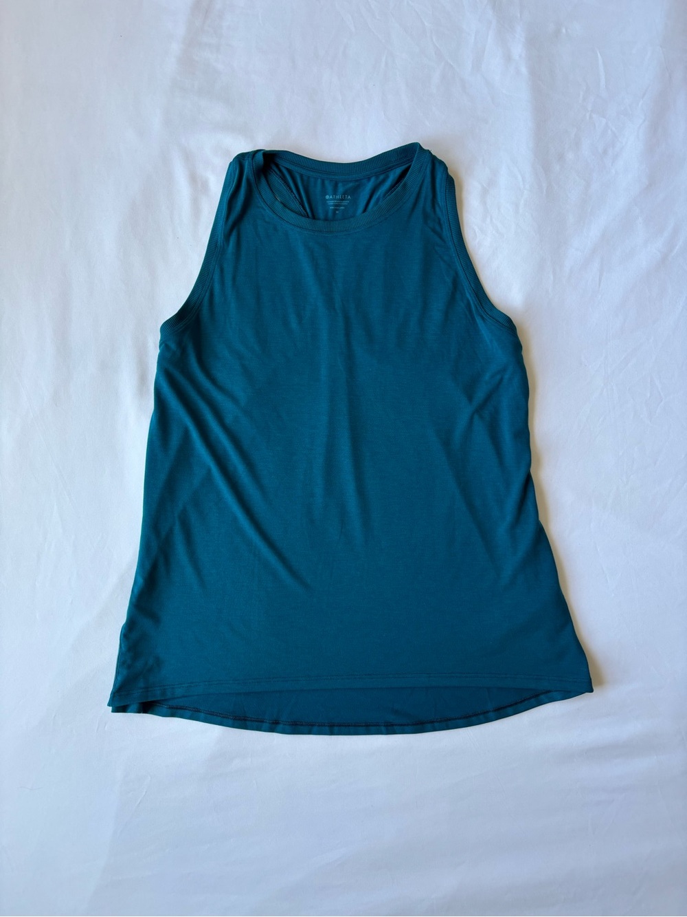 Blue Athleta top